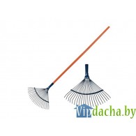 Грабли веерные пластинчатые ГВ-Л с черенком 22 зуба Грабли веерные пластинчатые ГВ-Л с черенком 22 зуба